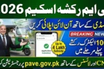 PM Rickshaw Scheme 2026 – Apply Online via Pave.gov.pk Subsidy & Installment Details